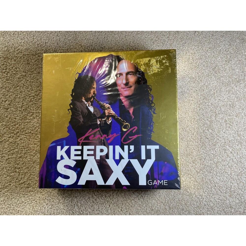 Kenny G Keepin' It Saxy Board Game New Sealed Big G Creative 2019